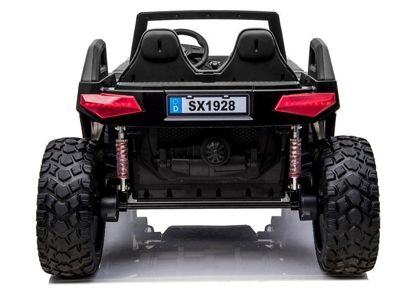 Auto na Akumulator SX1928 Czarny Lakierowany 24V 4x4 do 80kg