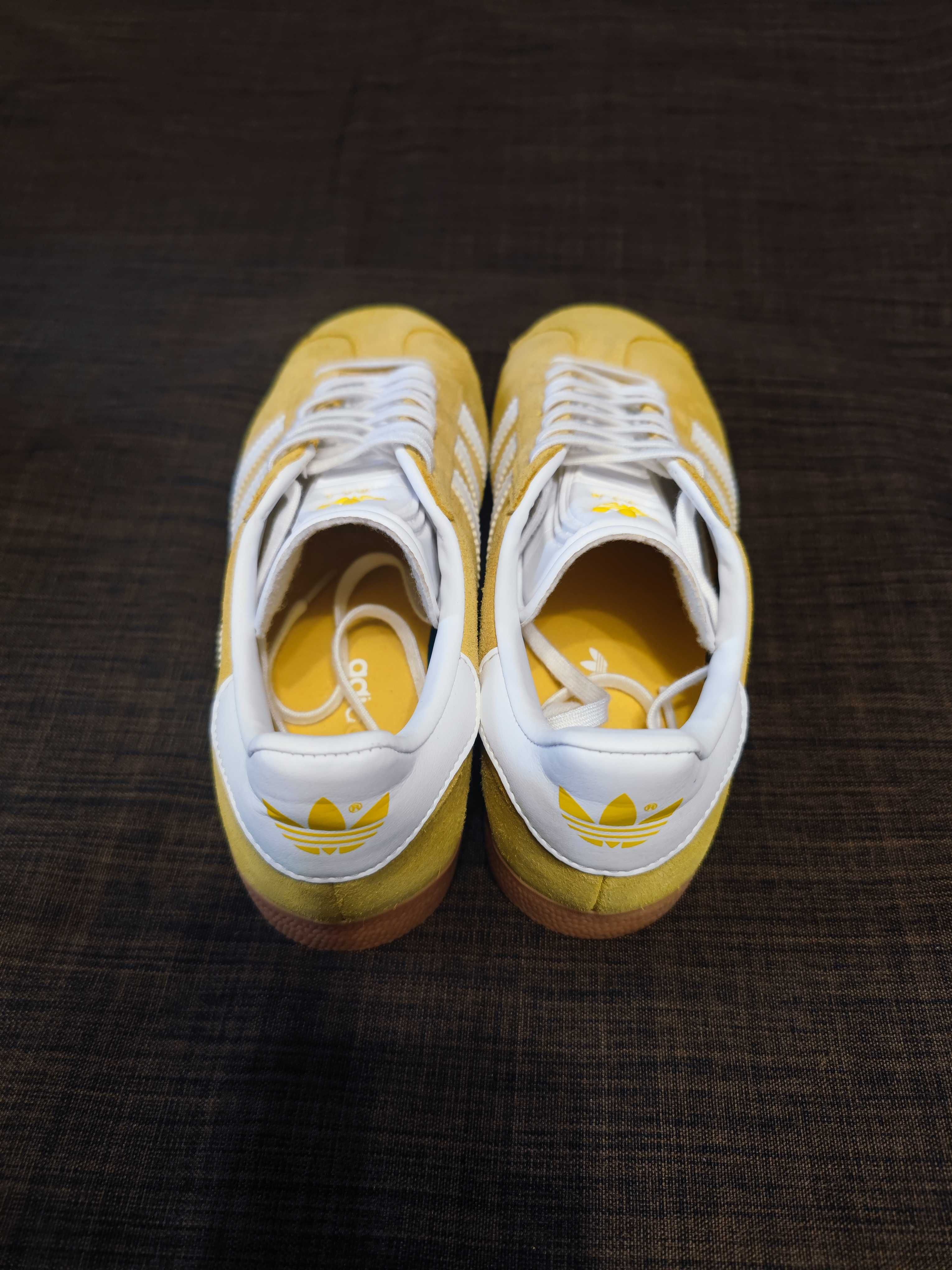 Женские кроссовки Adidas gazelle w jaune (38р.24см.)