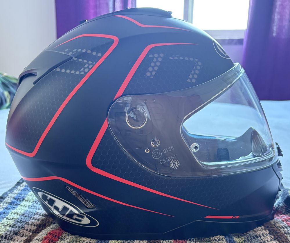 Capacete mota hjc