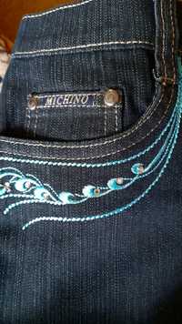 Жіночі  джинси michino чорного кольору