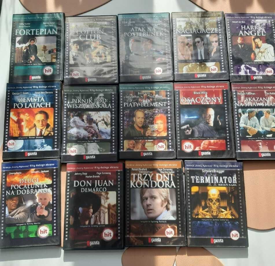 dvd film 14 płyt hity dużego ekranu: piąty element, terminator, Osaczo