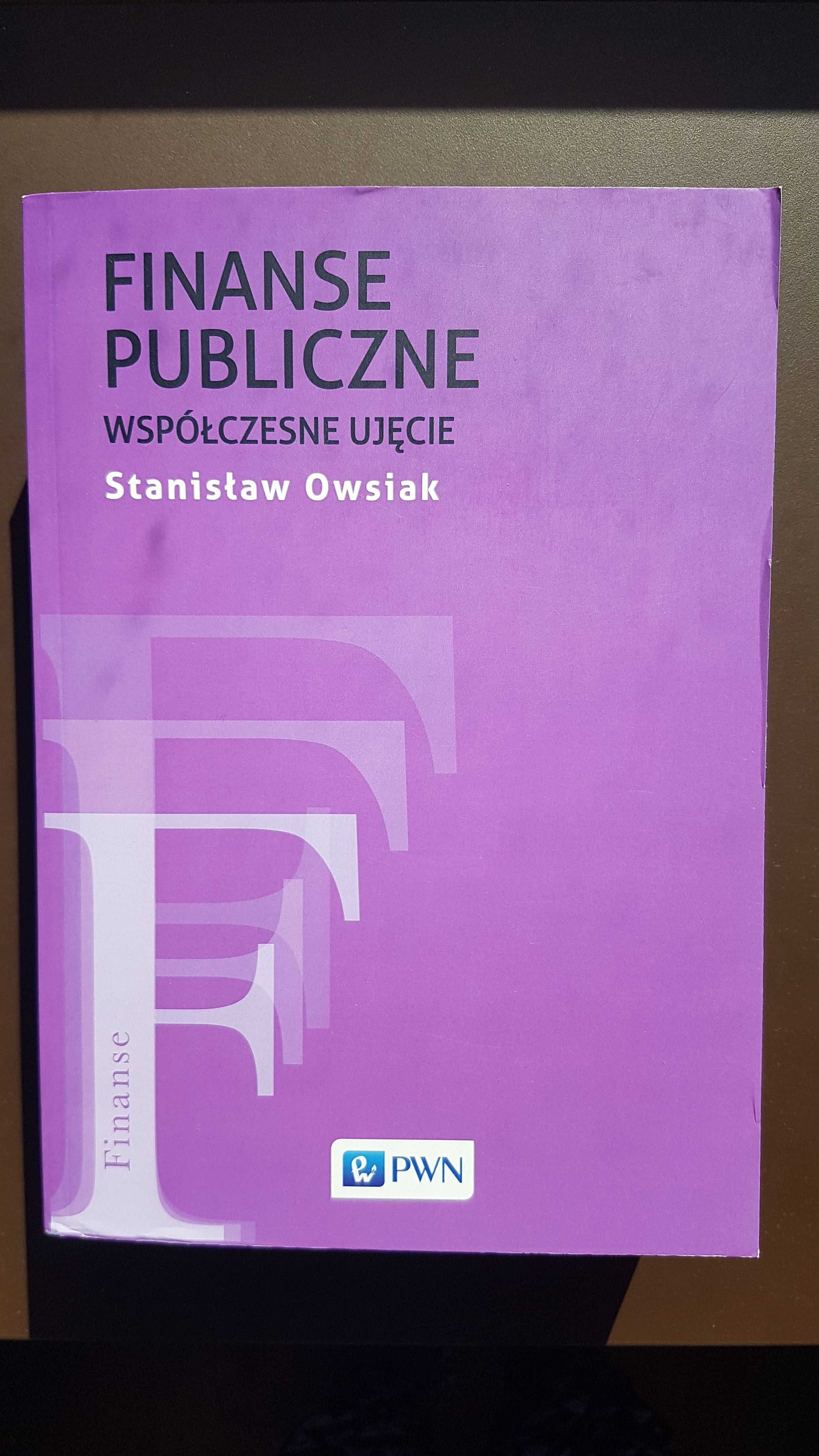 Finanse publiczne [Stanisław Owsiak]