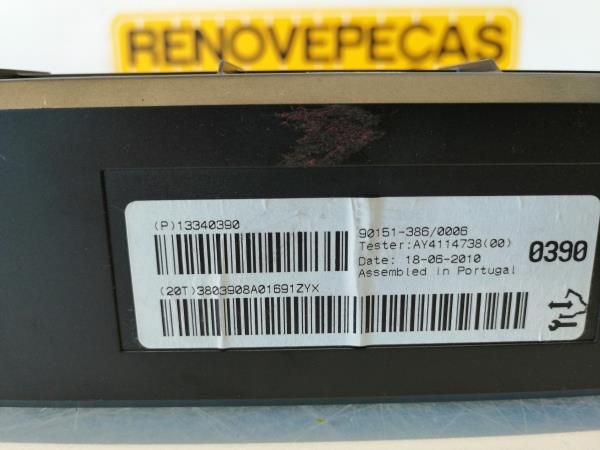 Módulo genérico OPEL Astra J