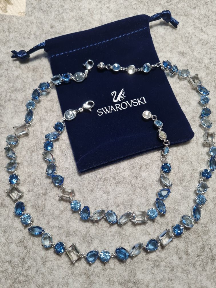 Swarovski GEMA Сваровскі браслет під срібло