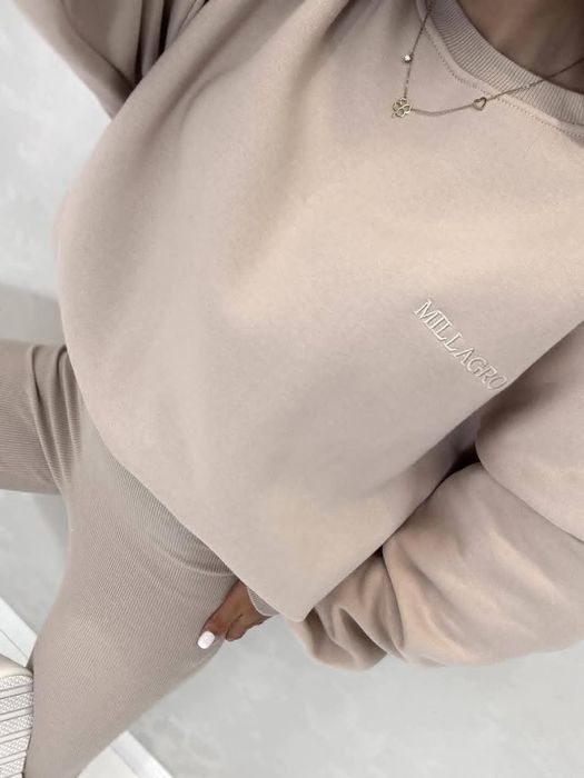 Dres set millagro bluza oversize legginsy polska