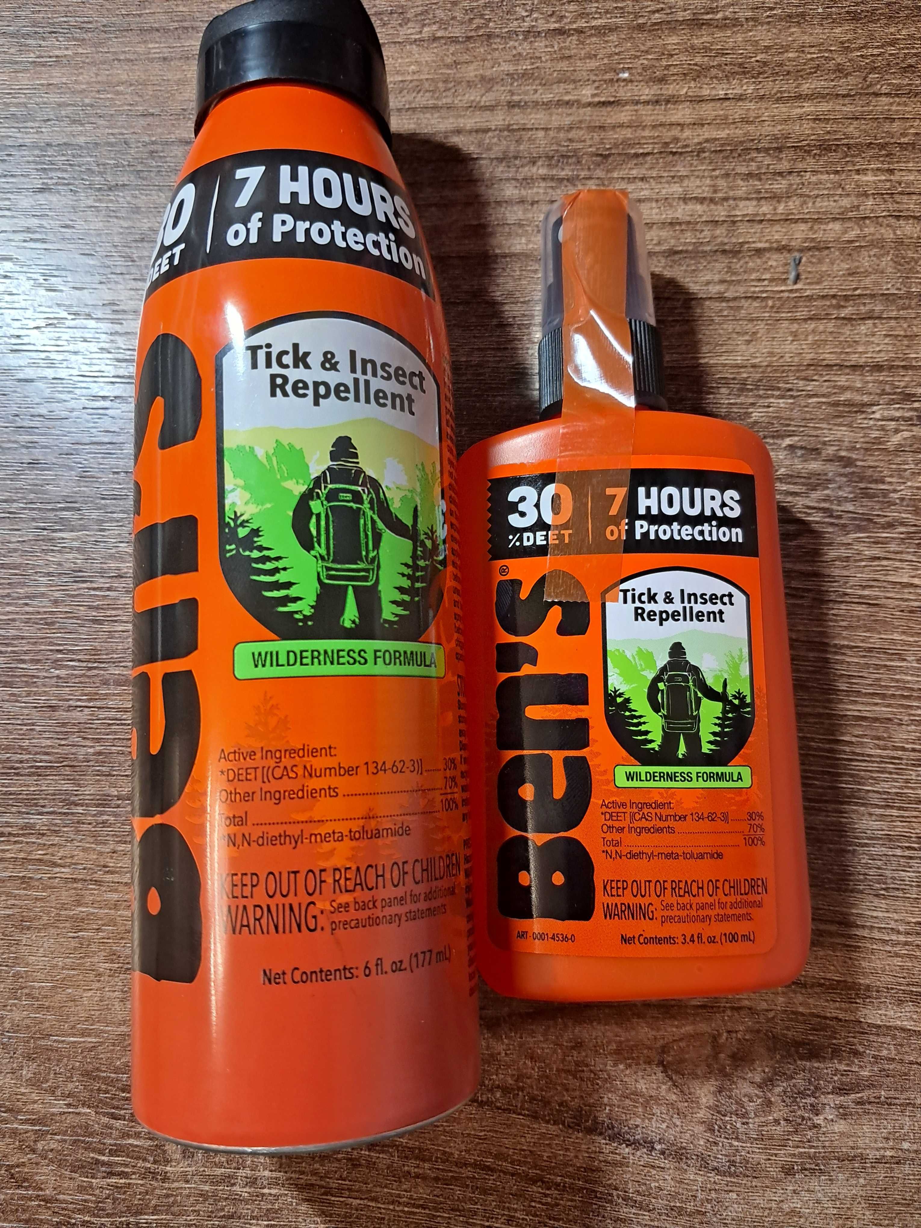 Засіб від комах Bens 30 Deet Insect Repellent Spray комарів, кліщів