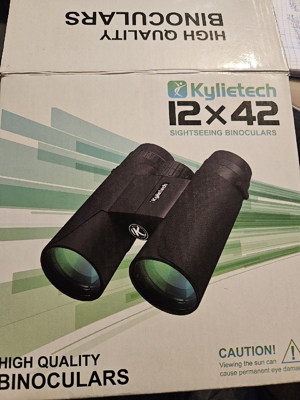 Kylietech Kompaktowa lornetka 12x42 HD