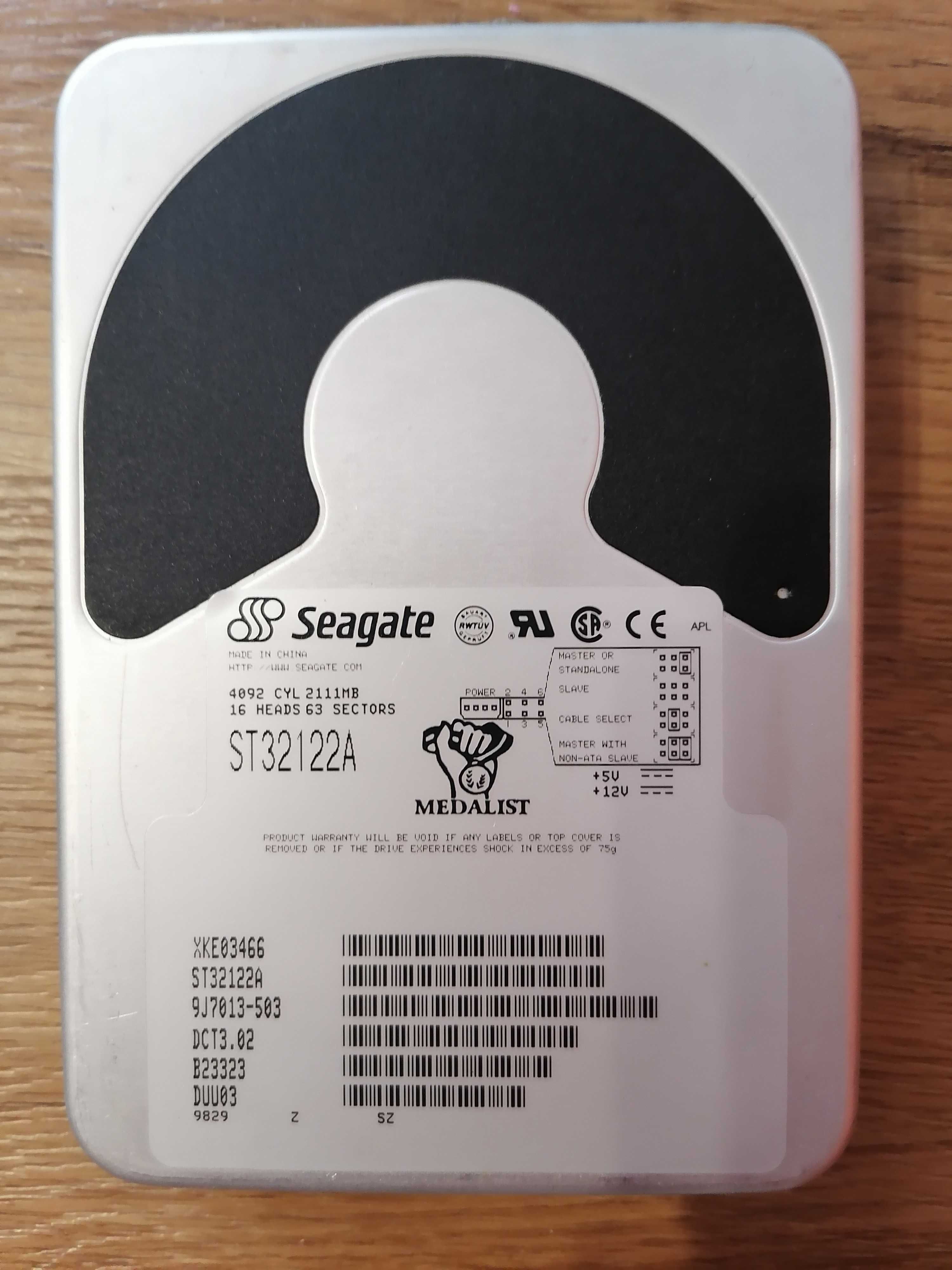 Retro dysk HDD Segate ST32122A