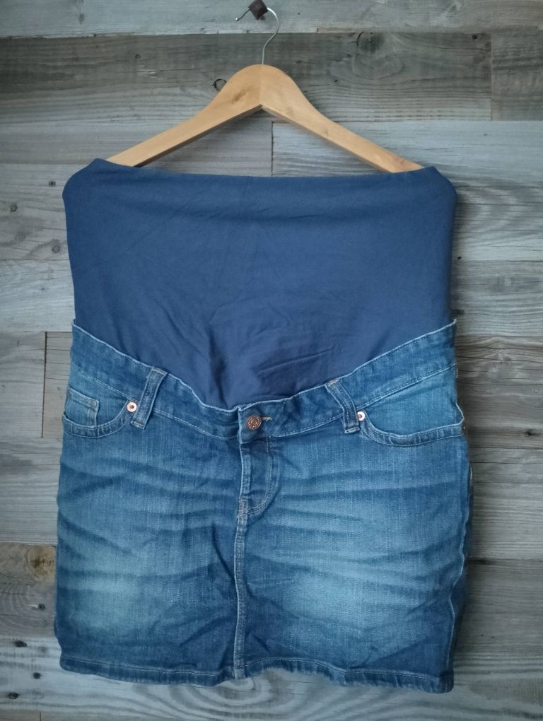 Spódnica jeansowa ciążowa H&M Mama rozmiar 38