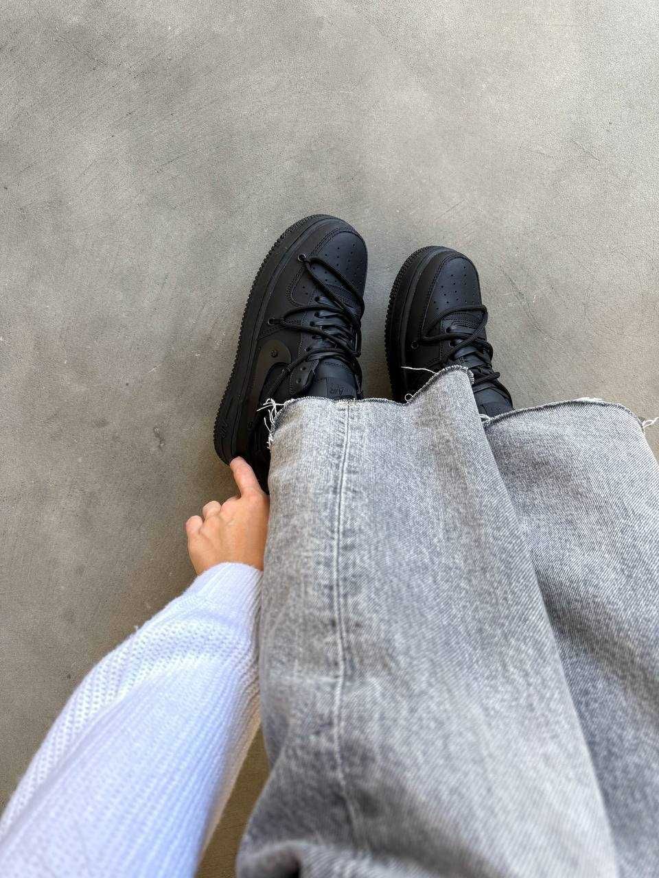Кросівки Nike Air Force 1 Low OFF Shoelaces Custom premium