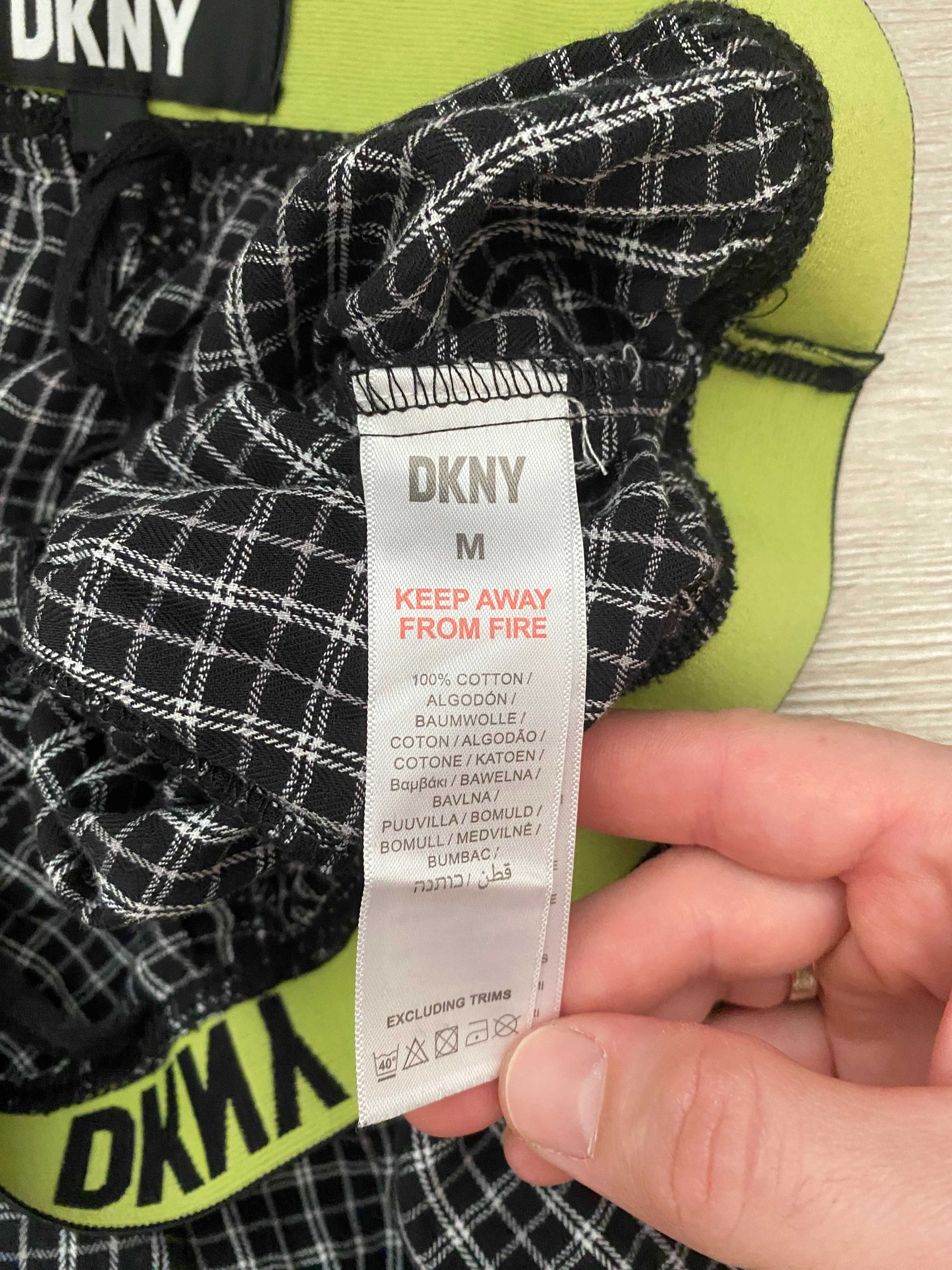 Пижамные штаны в клетку DKNY (домашние штаны dkny)