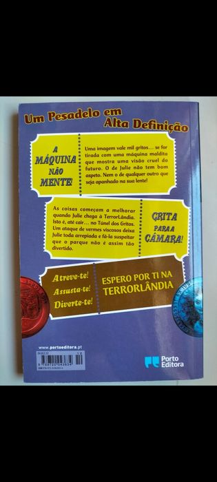 Livro - Arrepios Terrorlândia