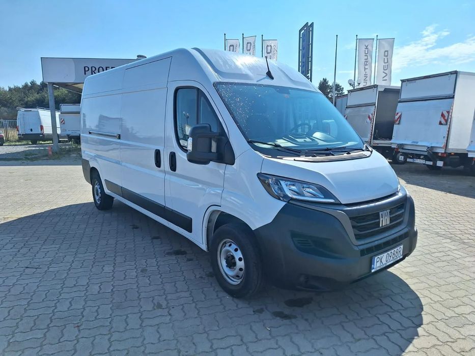 Fiat Ducato L3H2 / salon PL / serwis ASO / czujniki - sklejka - kurierka - FV23%  1szy wł - serwisowany - L3H2 - drzwi 270 st