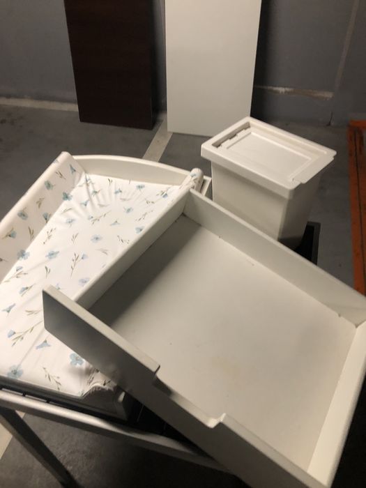 Przewijak szuflada kosz