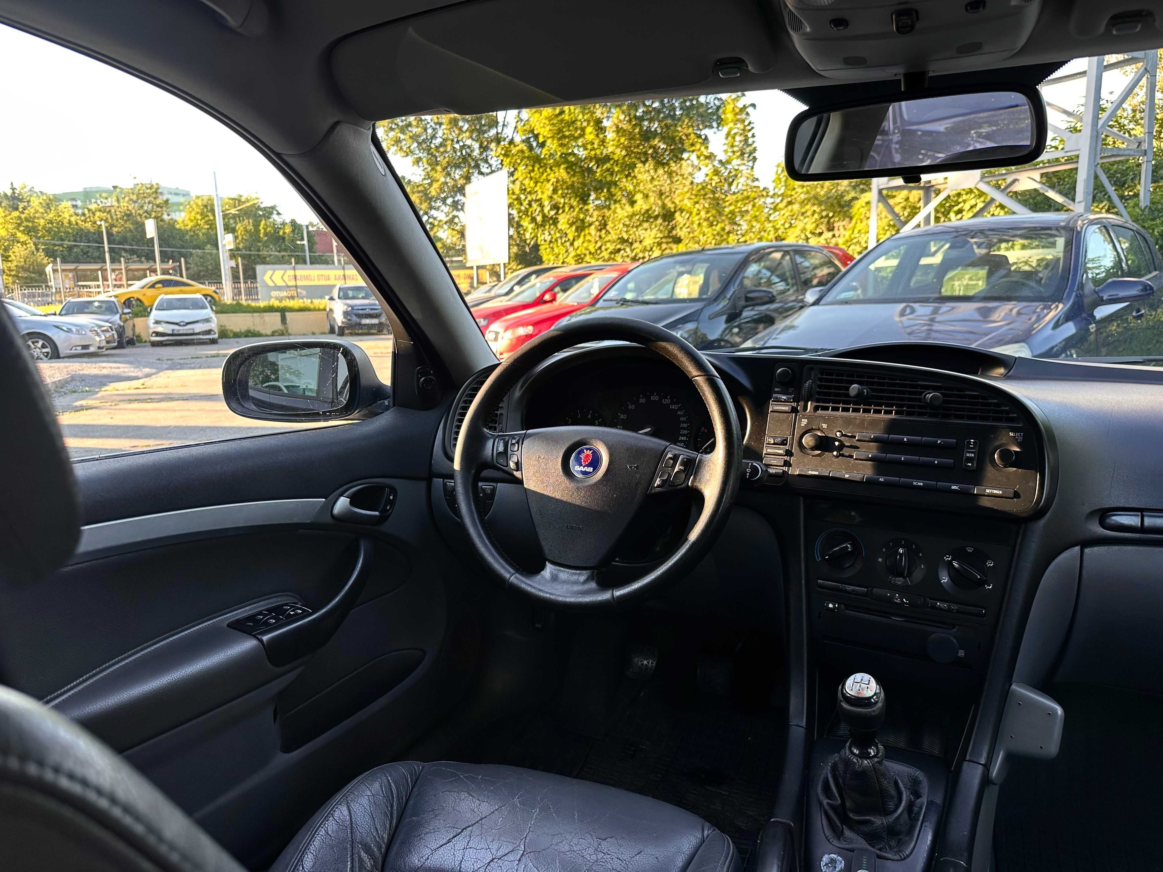 Saab 9-3 Turbo |2.0 Benzyna+LPG 150KM |Manual |Klima |Skóry |HAK |2004