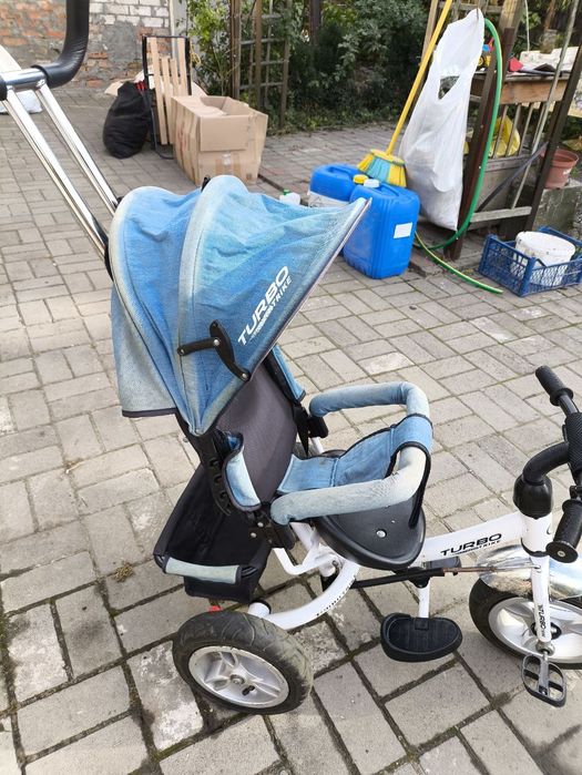 Продам дитячий триколісний велосипед-коляску TURBO TRIKE (Б/В).