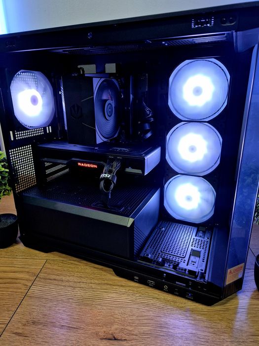 Komputer AM5 Ryzen 7500F, RX 6750XT, B650 Asrock, 16GB DDR5, ssd.