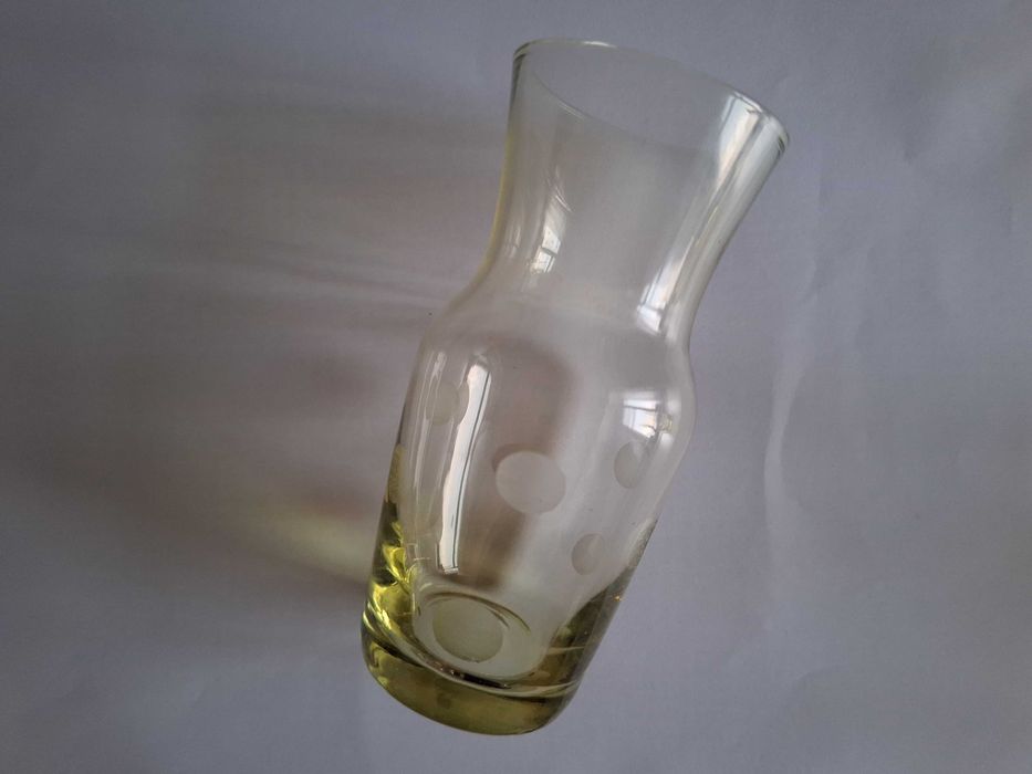 Вазочка для квітів скляна, маленька