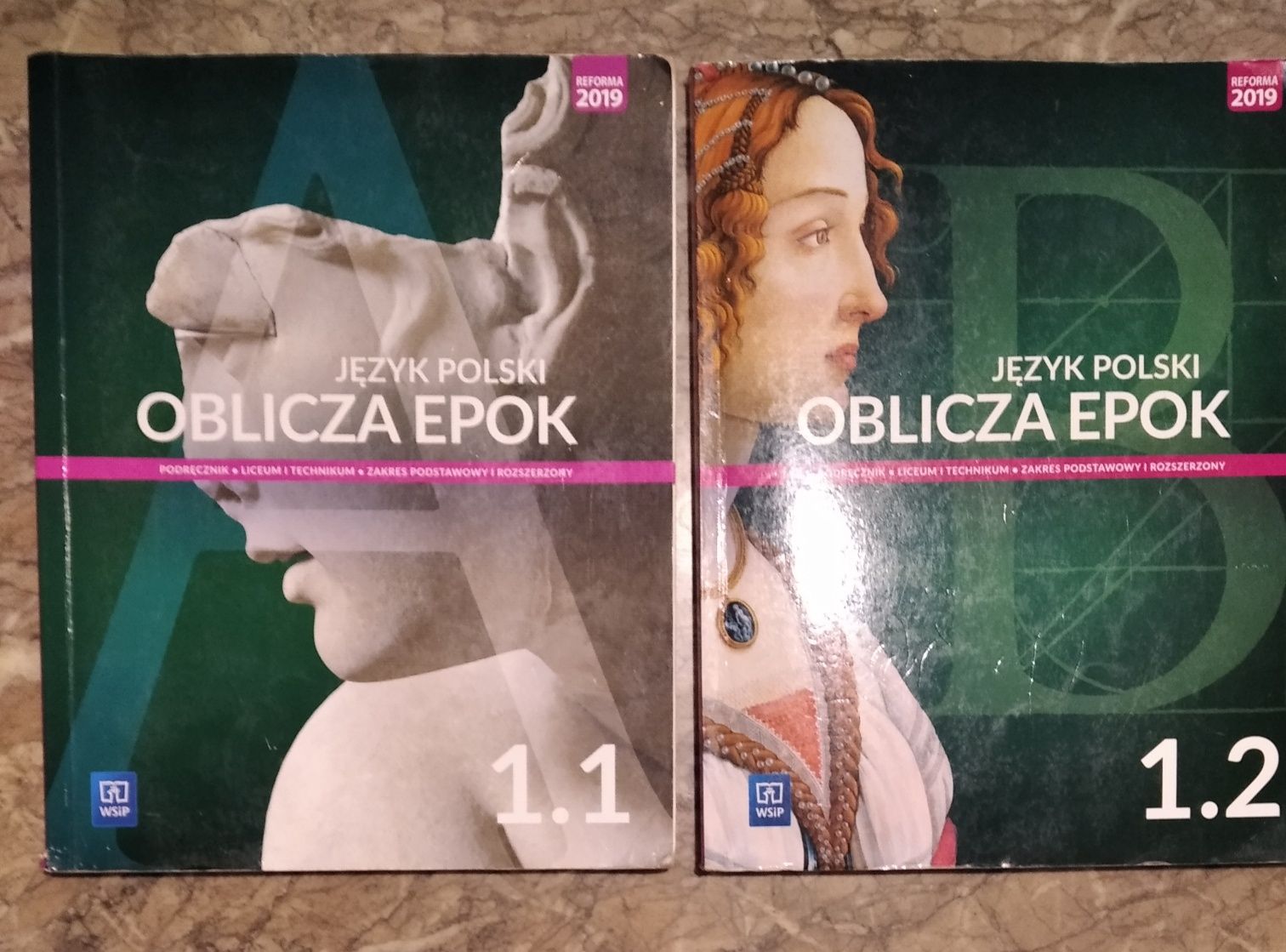 Oblicza epok 1.1 i 1.2 WSiP