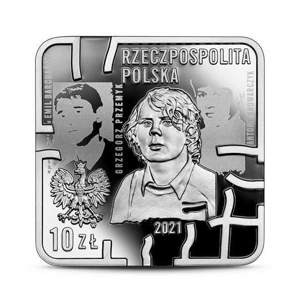 Srebrna moneta 10zł Pamięci ofiar stanu wojennego + GRATIS ZAMEK KSIĄŻ