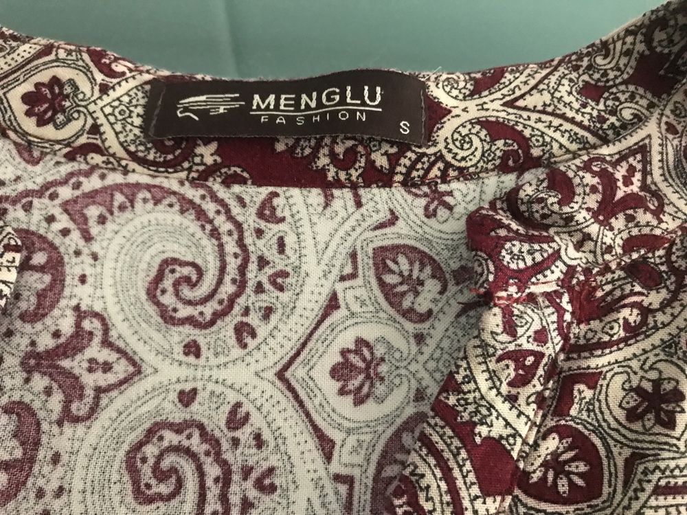Blusa estampada tam S