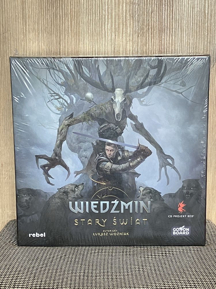 NOWA W FOLII Planszowa gra Wiedźmin Stary Świat Edycja Deluxe REBEL