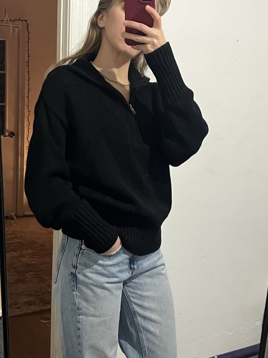 Светр на блискавці zara S