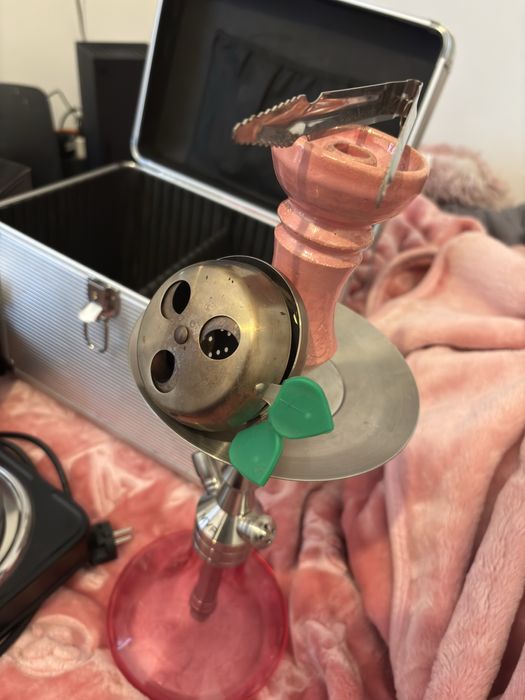 Vendo Shisha Aladin MVP 360 Pink – Completa