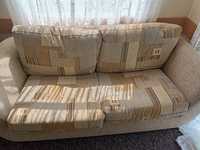 Sofa rozkładana i fotel