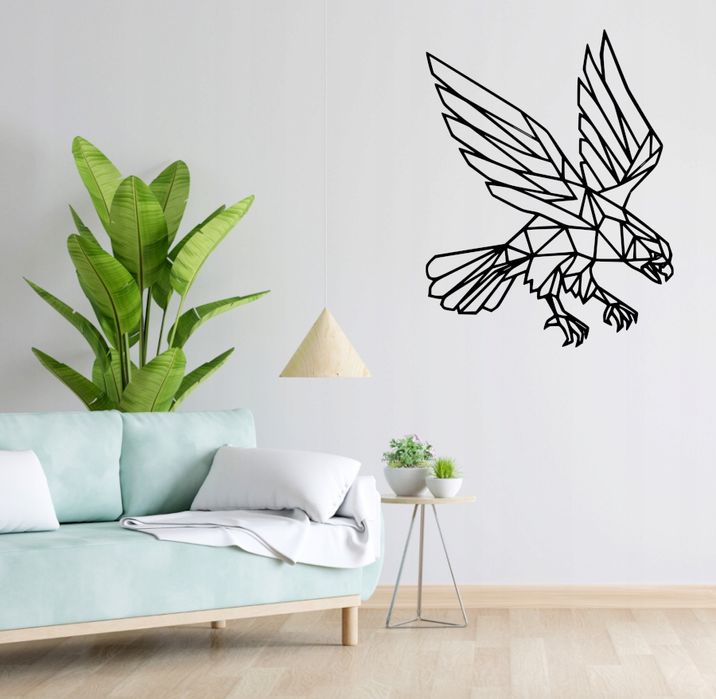 Obraz ścienny dekoracja art line ptak Orzeł