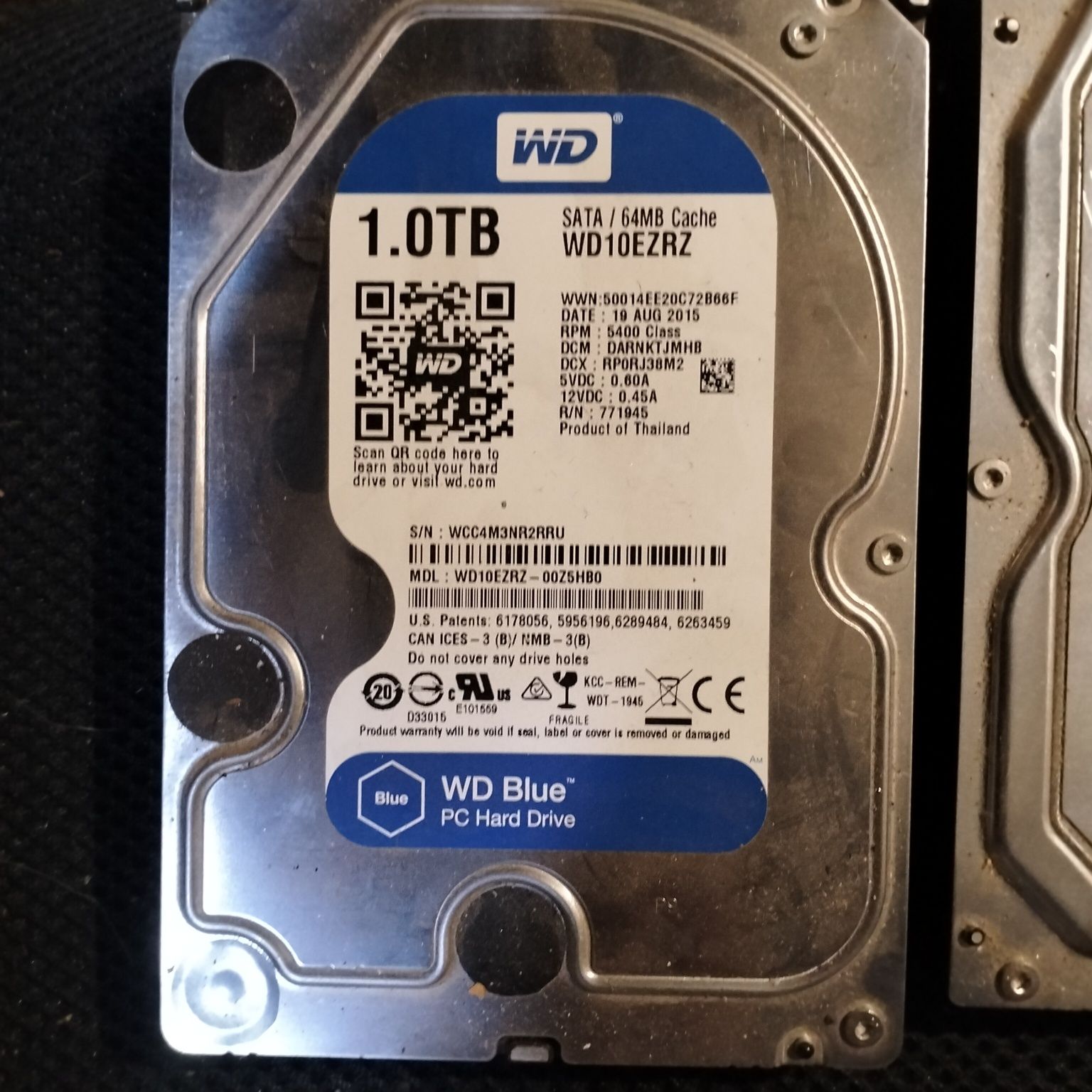 Material de informática (discos, memórias, laca Firewire)