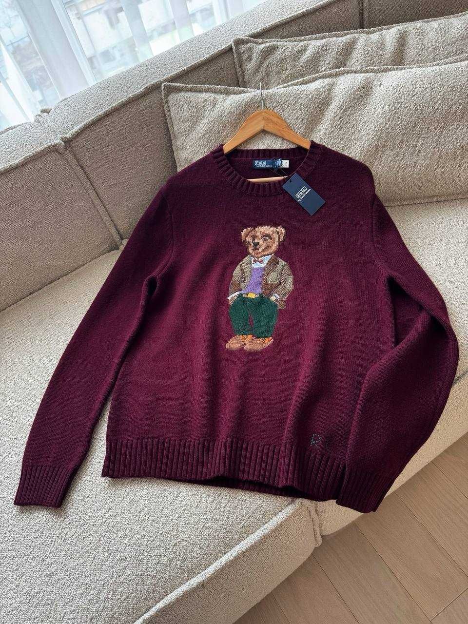Hit Sweterki Ralph Lauren Misie Bear! Różne kolory i  modele XS S M L