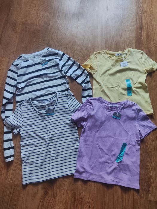 Komplet bluzek dla dziewczynki 158 cm NOWE