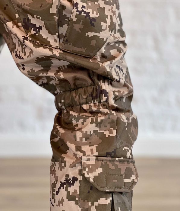 Безкоштовна доставка штани софтшелл піксельні softshell зимові для зсу