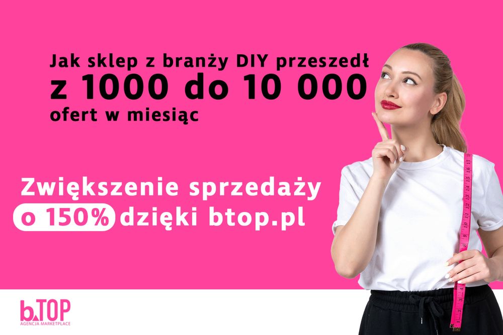 Zwiększamy sprzedaż na marketplace Allegro, Castorama, Home&You, eBay