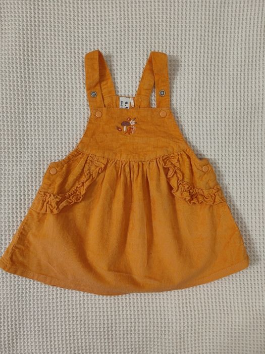 Dziewczęca sukienka jesienna rozm. 68