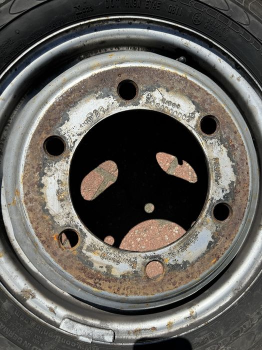 Koła letnie Mercedes Sprinter VW LT bliźniaki + 195/70R15C Continental