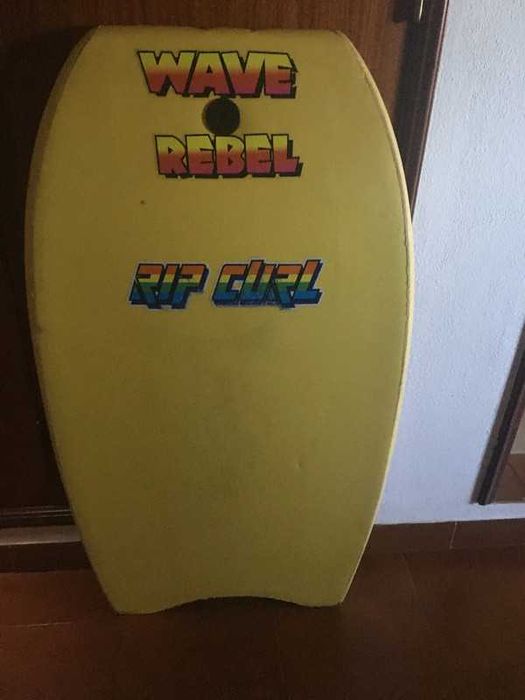 prancha de bodyboard vintage Wave Rebel