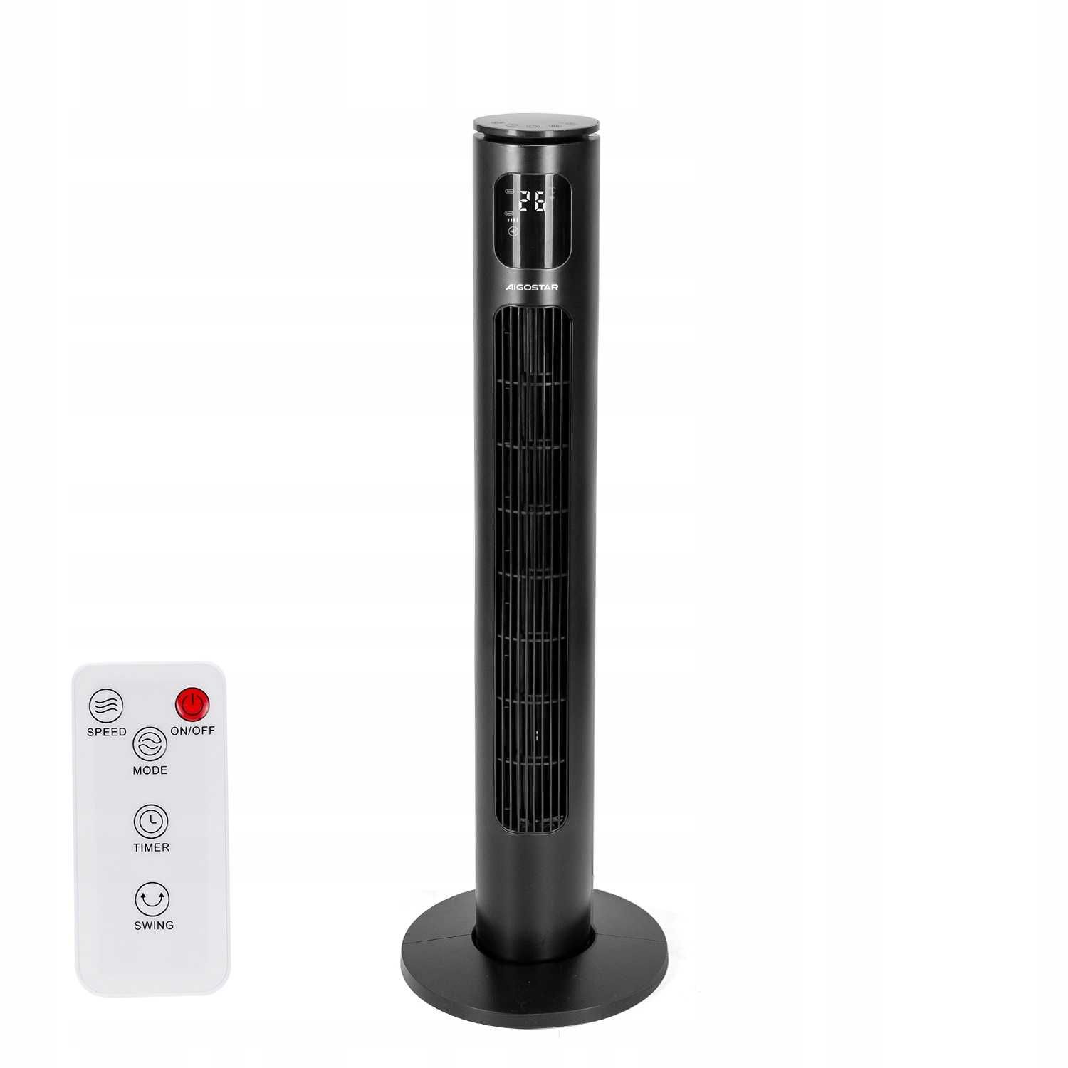 Wentylator kolumnowy stojący SMART 50W – WiFi + Bluetooth AIGOSTAR