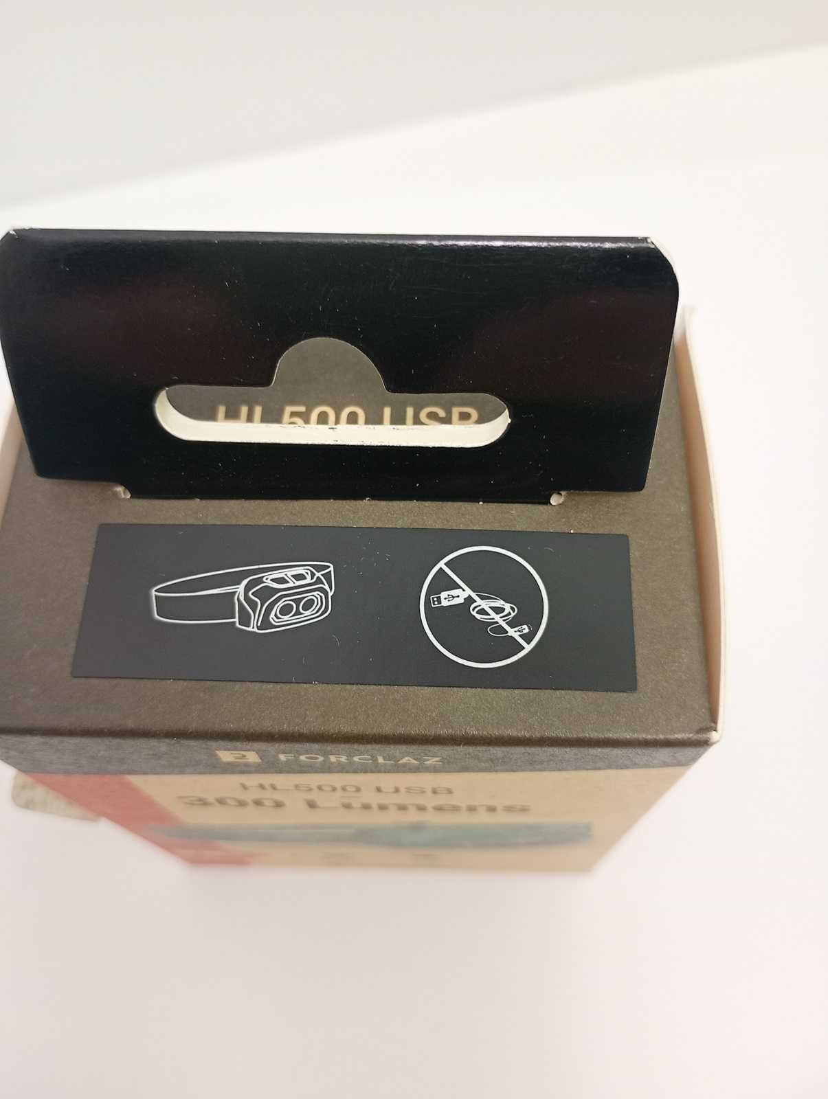 latarka czołowa Forclaz 300 lumen USB różne kolory