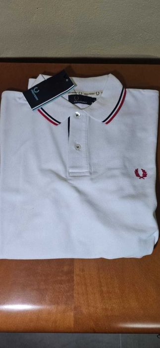 Polo Homem Fred P. branco