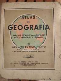 Atlas de Geografia 1961 - Augusto Do Nascimento