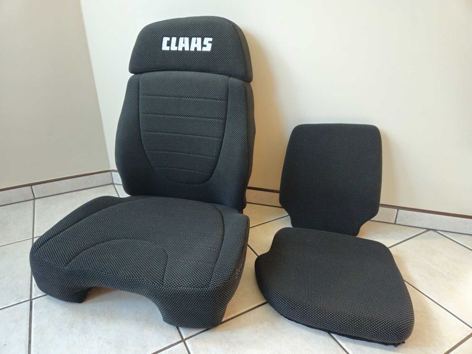 Pokrowiec/tapicerka fotel do ciągnika, kombajn Claas,McCormick,Renault