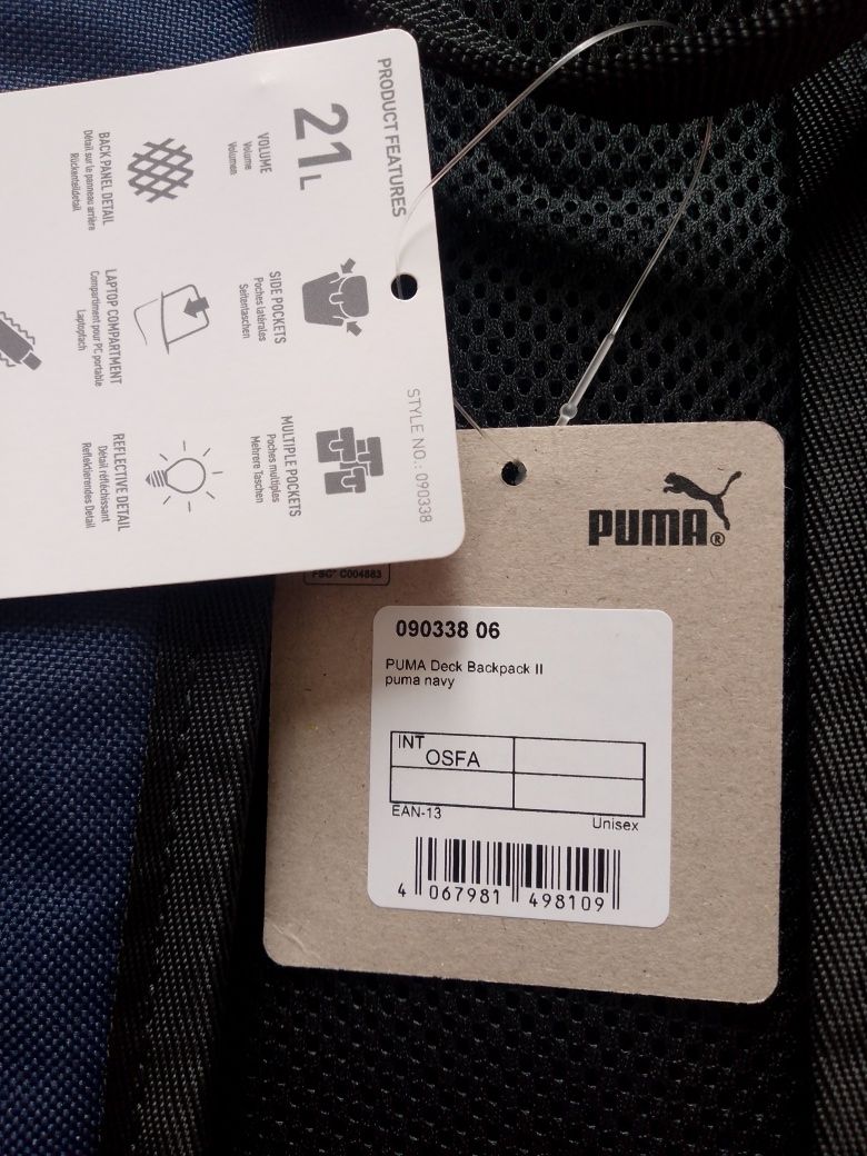 Рюкзак puma, новий, оригінал