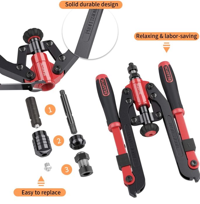 Szczypce Do Nitów i Nitów Zrywalnych Profesjonalna Maszyna Do Nitów