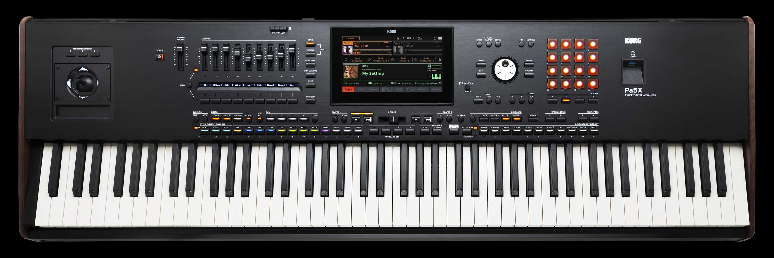 KORG Pa5X Novo com garantia