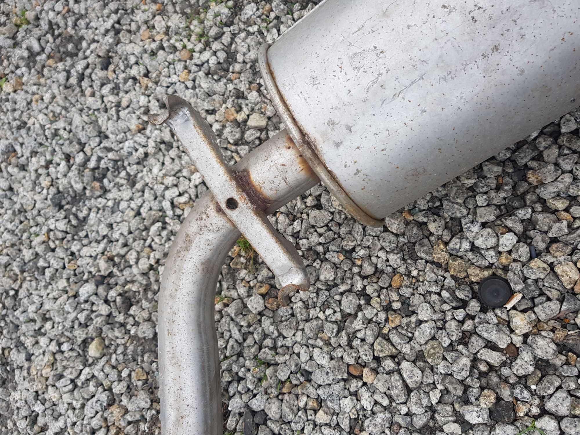 Tłumik końcowy mercedes W123 2.3 benzyna