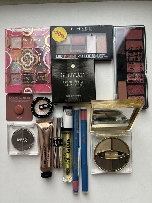 Dior, Guerlain, sephora декоративна косметика.