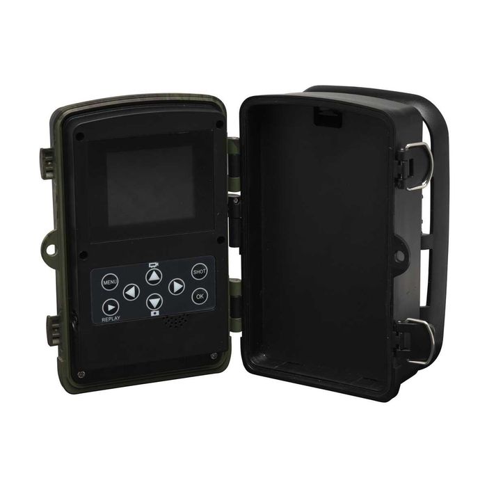 Fotopułapka FullHD 42xIR Kamera leśna czujnik ruchu niewidzialne diody