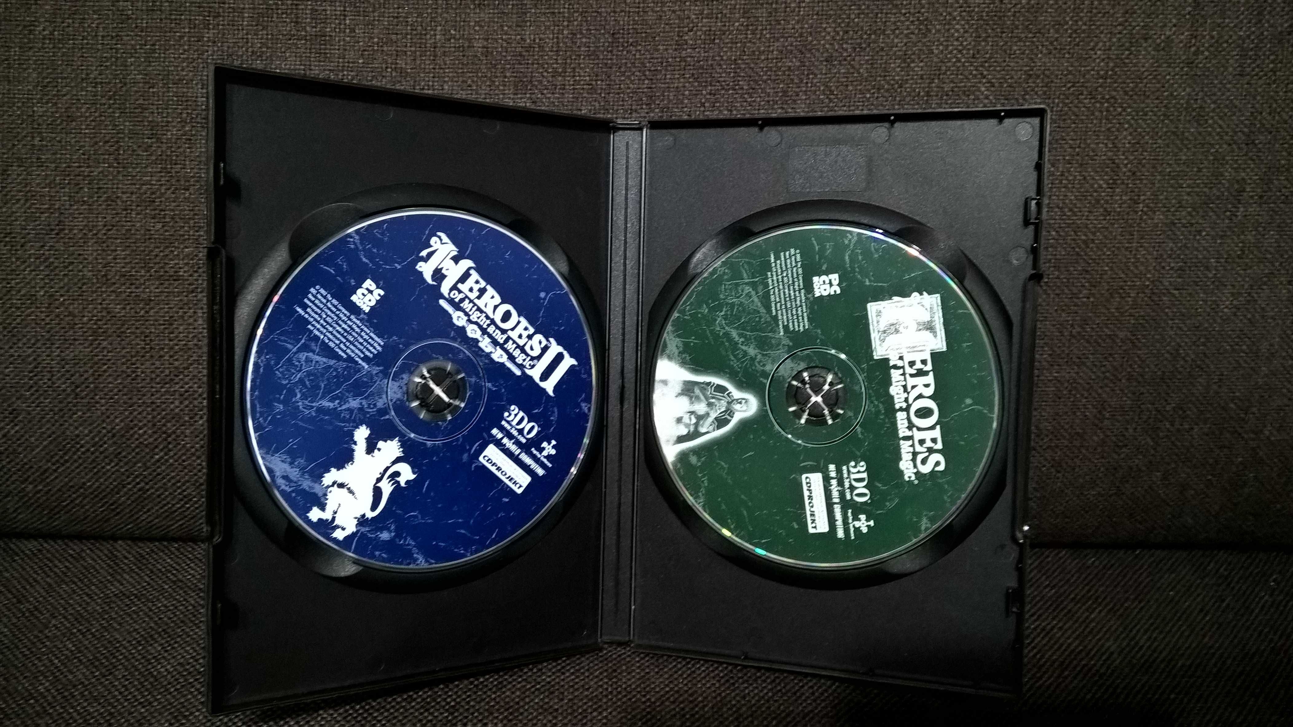 PC Heroes of Might and Magic V oraz Heroes of Might and Magic II Gold